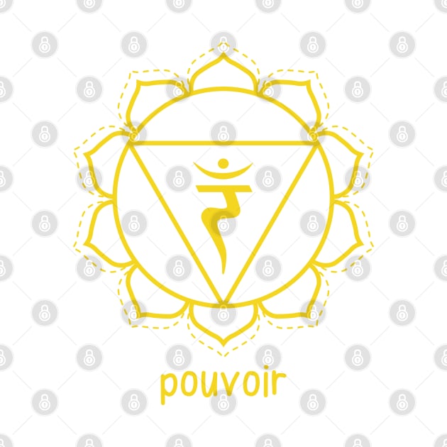 Chakra Plexus Solaire - Pouvoir by BlueZenStudio