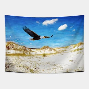 Bald Eagle on Cumberland Island Tapestry