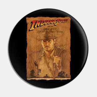 Lucasfilm Indiana Jones Raiders of the Lost Ark Poster Art Pin