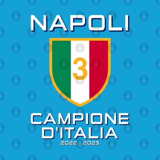 Napoli Campione d'Italia 2023 by Zakzouk-store