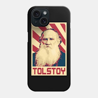 Leo Tolstoy Retro Propaganda Phone Case