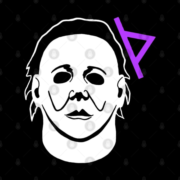 Michael Myers Thorn Symbol Thurisaz by The_Shape