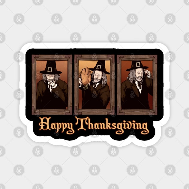 Strong Hand Thanksgiving Magnet by LVBart