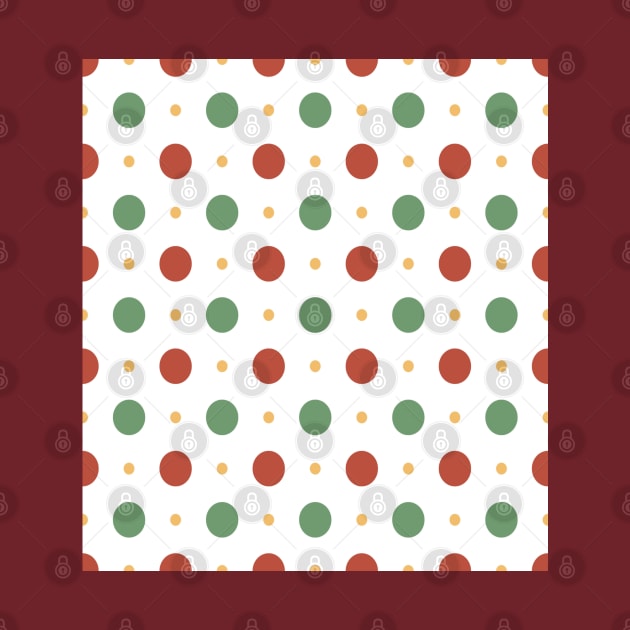 Merry christmas   polka dots by RubyCollection