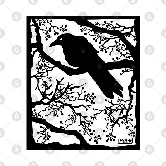 Edgar Allan Poe The Raven by penandinkdesign@hotmail.com