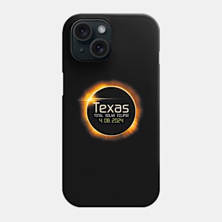 2024 Solar Eclipse Texas Usa Totality Phone Case