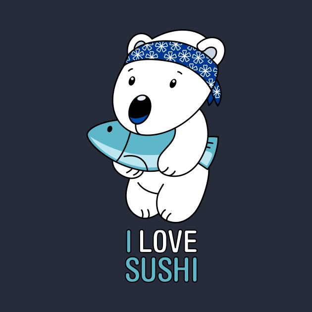 Sushi bear by goldengallery