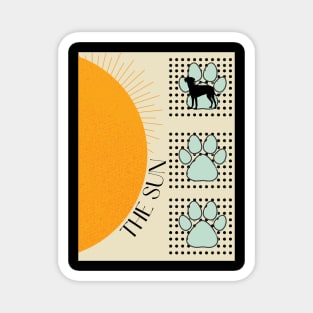 Dog of the sun Magnet