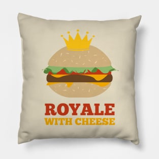 Royale With Cheese Pillow