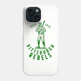 Defunct Pittsburgh Rebels Baseball 1915 Phone Case