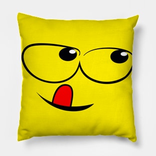 Shoppers Daddy Funny Face Cartoon Pillow