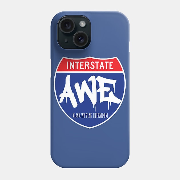 AWE Basic Logo Phone Case by AtlantaWrestlingEnt