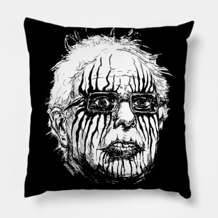 Black Metal Bernie Pillow