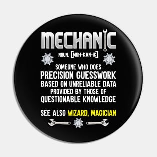 Mechanic definition Pin