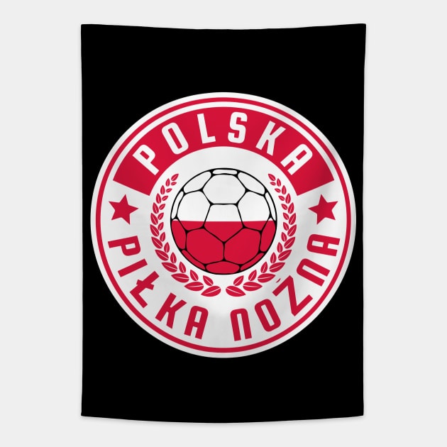 Polska Football Tapestry by footballomatic
