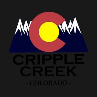 Cripple Creek Colorado - Mountain T-Shirt