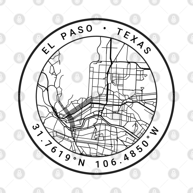 El Paso Map by Ryan-Cox