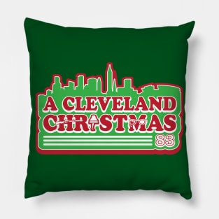 Retro '83 Cleveland Christmas Story Pillow