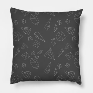 White crystals Pillow