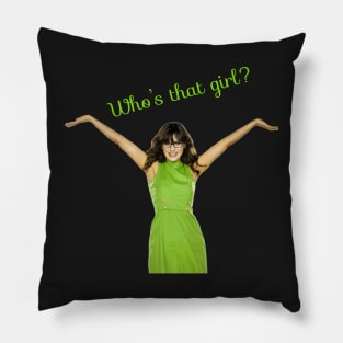 New Girl Pillow