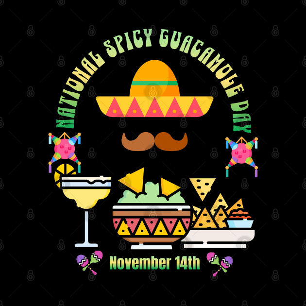 Spicy Guacamole Day November 14th by 2HivelysArt