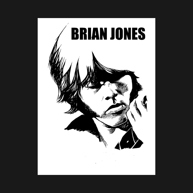 Brian Sketch artwork design by pete studio