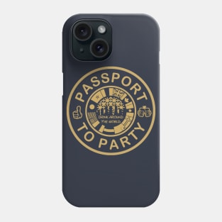 Drink Around The World Passport To Party Phone Case