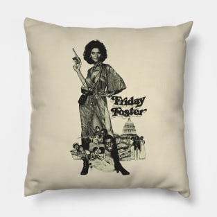 Pam Grier Friday foster Pillow