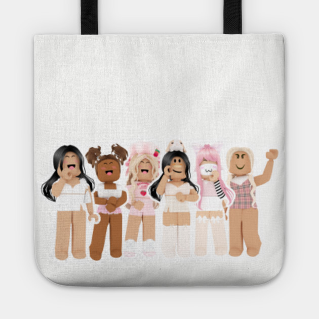 Roblox Girls Roblox Tote Bag Teepublic Uk - empty bag roblox