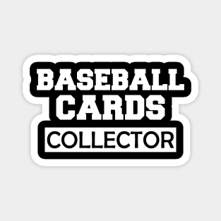 Baseball Cards Collector w Magnet