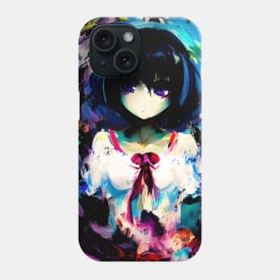 Anime Girl Painting Phone Case