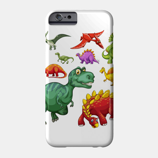 Assorted Illustrated Dinosaurs