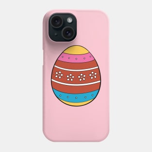 Dotted Flowers Easter Egg Phone Case