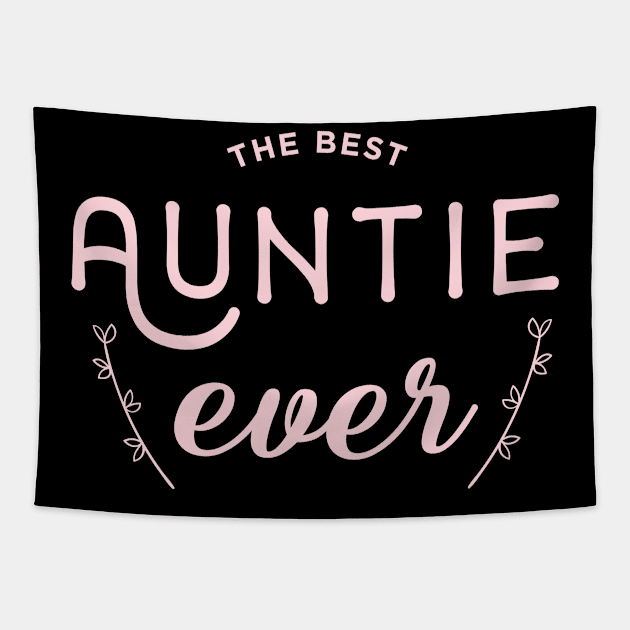 Aunt shirt, best auntie gift tshirt Tapestry by OutfittersAve