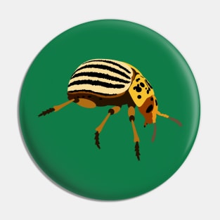 Colorado Potato Beetle Pin