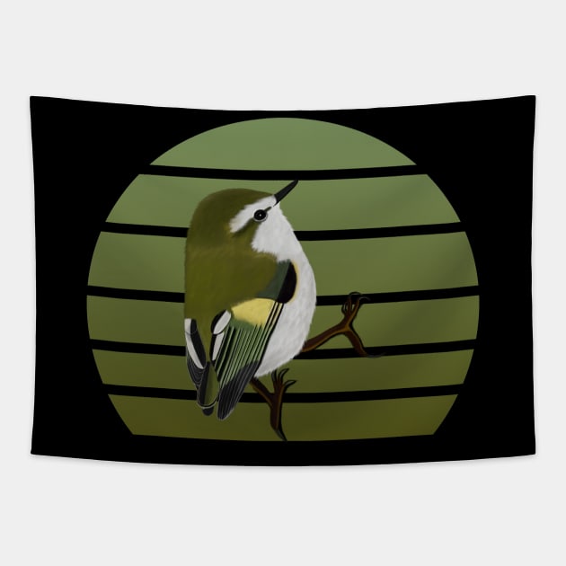 jz.birds Rifleman Bird Animal Art Tapestry by jzbirds