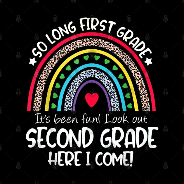 Hello 2nd Grade Teacher Student Back To School Rainbow by busines_night