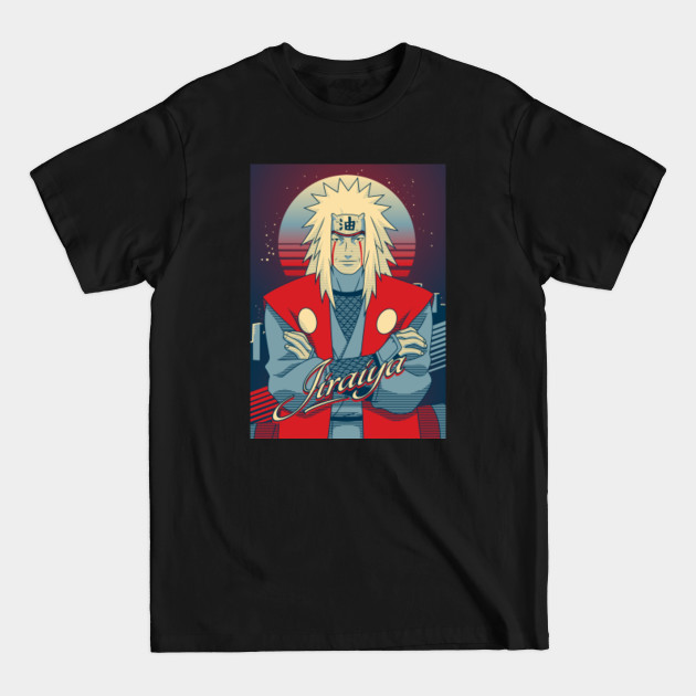 Discover Jiraiya Retrowave - Jiraiya - T-Shirt