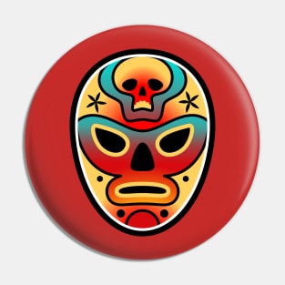 Luchador - clean design Pin