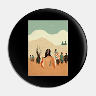 A Native Tribe Pin