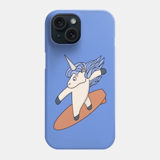 Unicorn surfing Phone Case