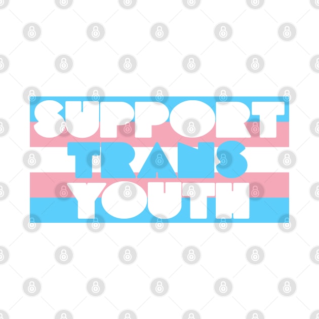 Support Trans Youth ))(( Transgender Flag Design by darklordpug