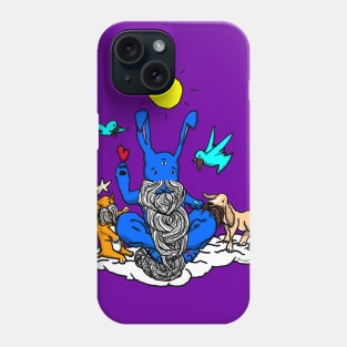 The Venerable and Wise Bearded Bunny Phone Case