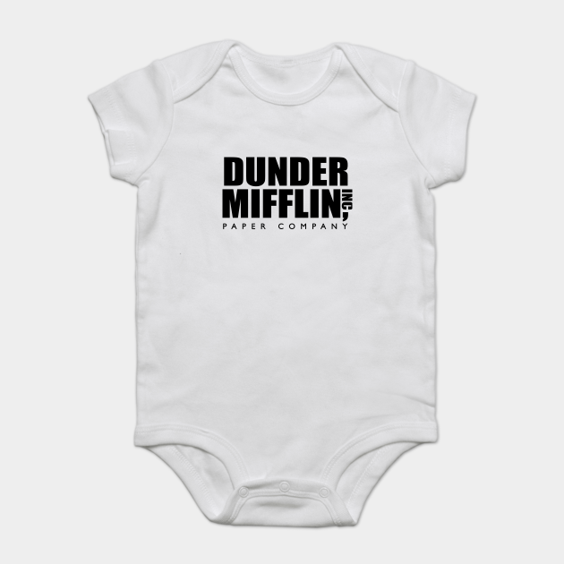 dunder mifflin onesie