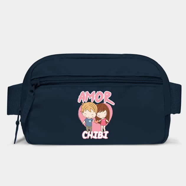 Amor Chibi Anime Couple Humor by creative