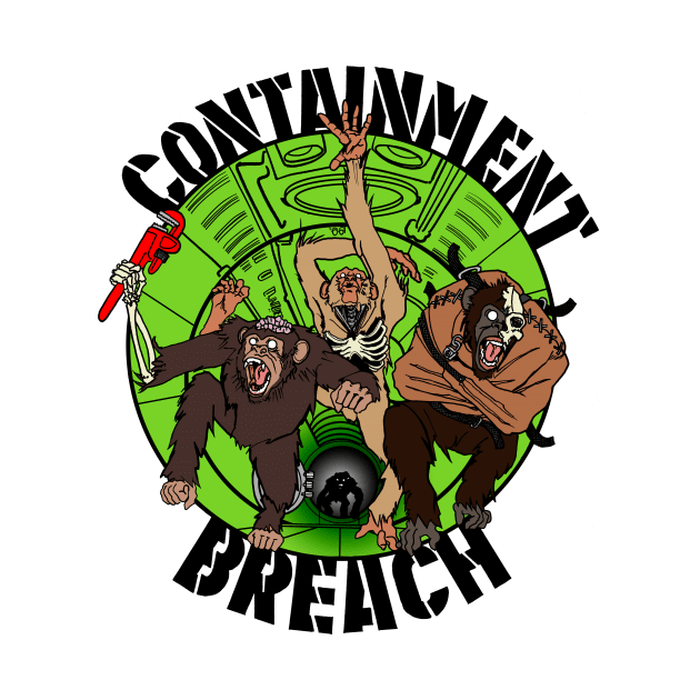 Fugitive Poems Containment Breach Anthology Series Logo by Jamlines