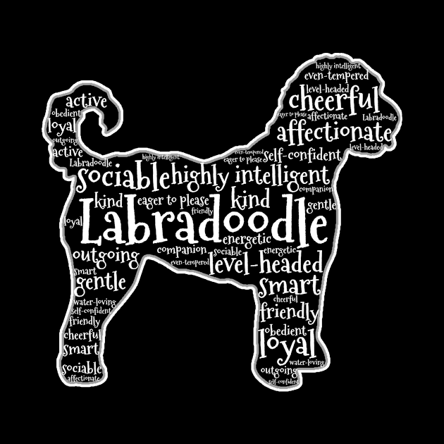 Labradoodle designs for Men & Women by KuTees