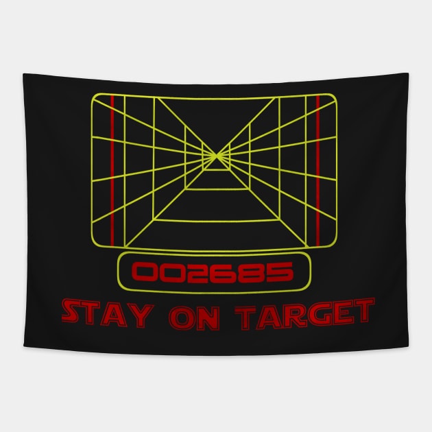 Stay on Target Tapestry by Rebellion10