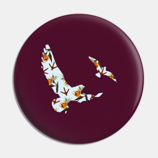 bird of paradise Pin