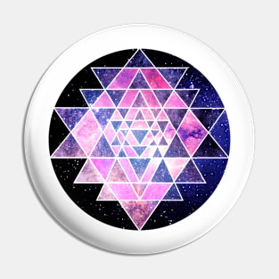 Sri Yantra - Universe Pin